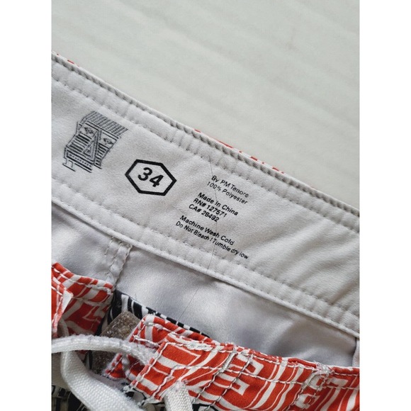 RVCA Red and Black Athletic Shorts - Picture 6 of 10